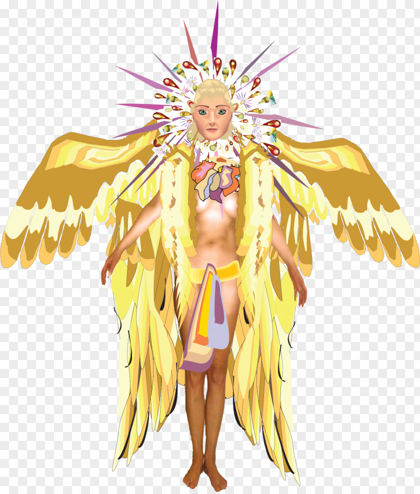 Fairy Costume Design Mythology Figurine PNG