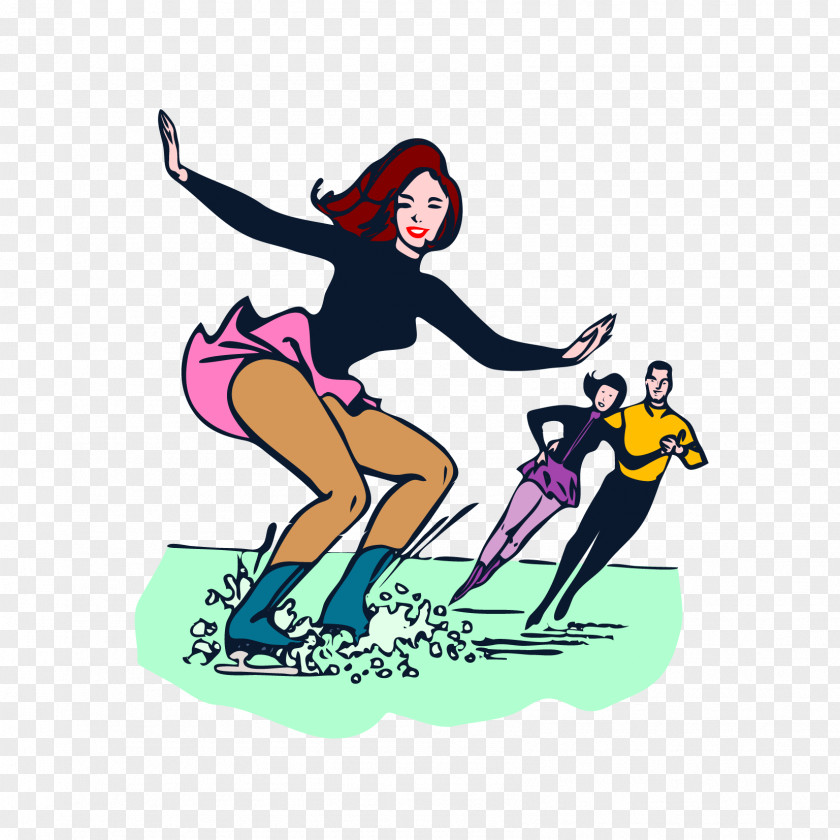 Peoples Ice Skating Roller Image Hockey PNG