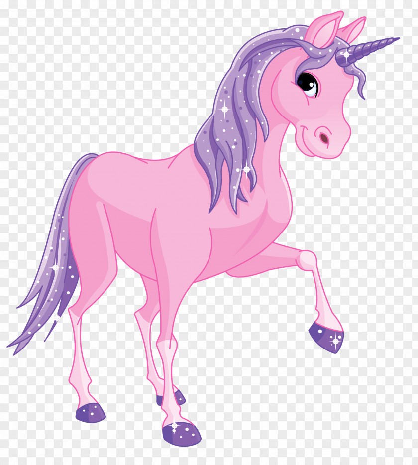 Pink Pony Transparent Clipart Picture Unicorn Clip Art PNG