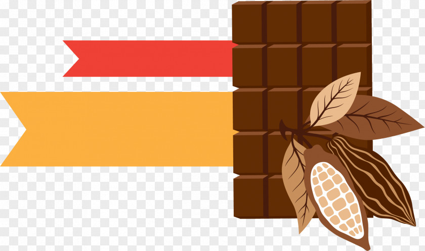 Brown Simple Chocolate Banners Decorative Patterns Choco Pie Food PNG