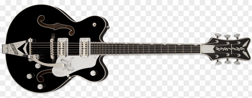 Gretsch White Falcon Cutaway Archtop Guitar PNG