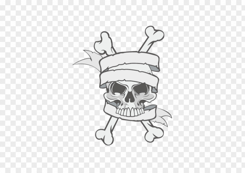 Horror Skull Euclidean Vector Tattoo PNG