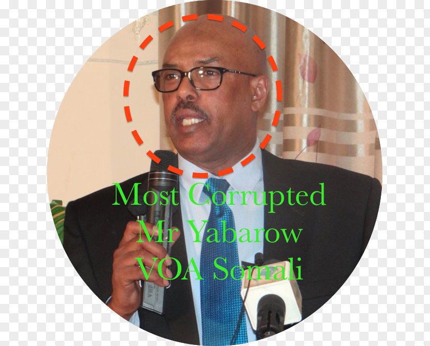 Abdirahman Yabarow Somaliland Journalist VOA Somali PNG