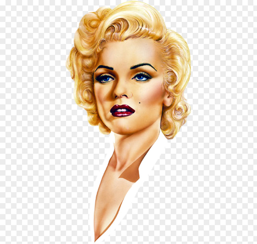 Marilyn Monroe Pop Art Drawing PNG
