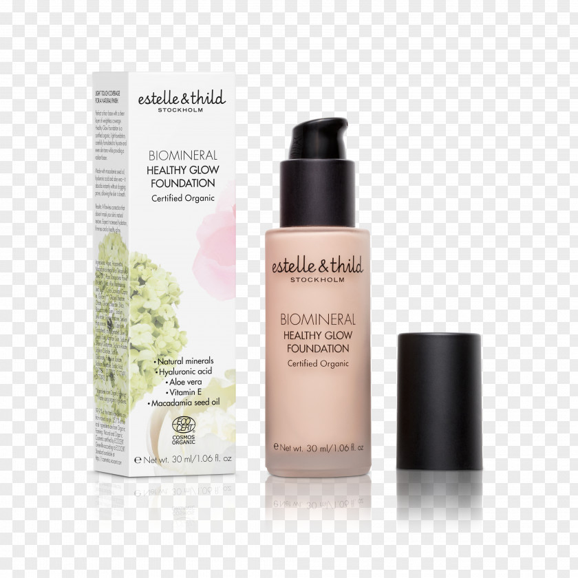 Natural Cosmetic Lotion Cosmetics Foundation Skin Estelle&Thild PNG