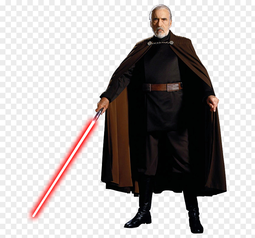 Star Wars Count Dooku Yoda Anakin Skywalker Qui-Gon Jinn Chewbacca PNG