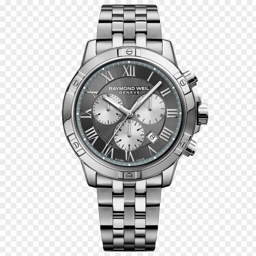 Watch Raymond Weil Chronograph Strap Movement PNG