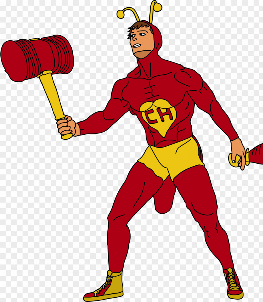 Chapolin Superhero Pixel Art Drawing PNG