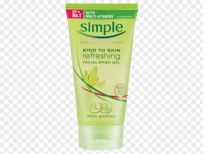 Face Cleanser Lotion Gel Simple Skincare 洗脸 PNG