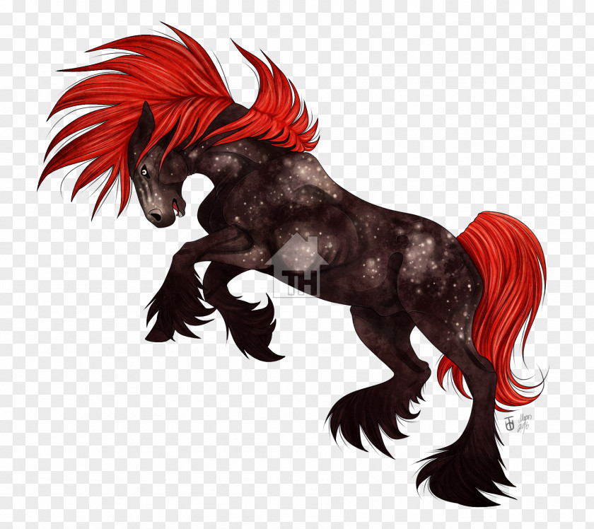 Mustang Demon Illustration Legendary Creature Carnivores PNG
