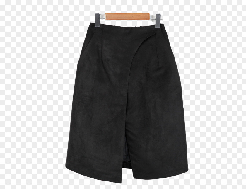 Slit Trunks Bermuda Shorts Black M PNG
