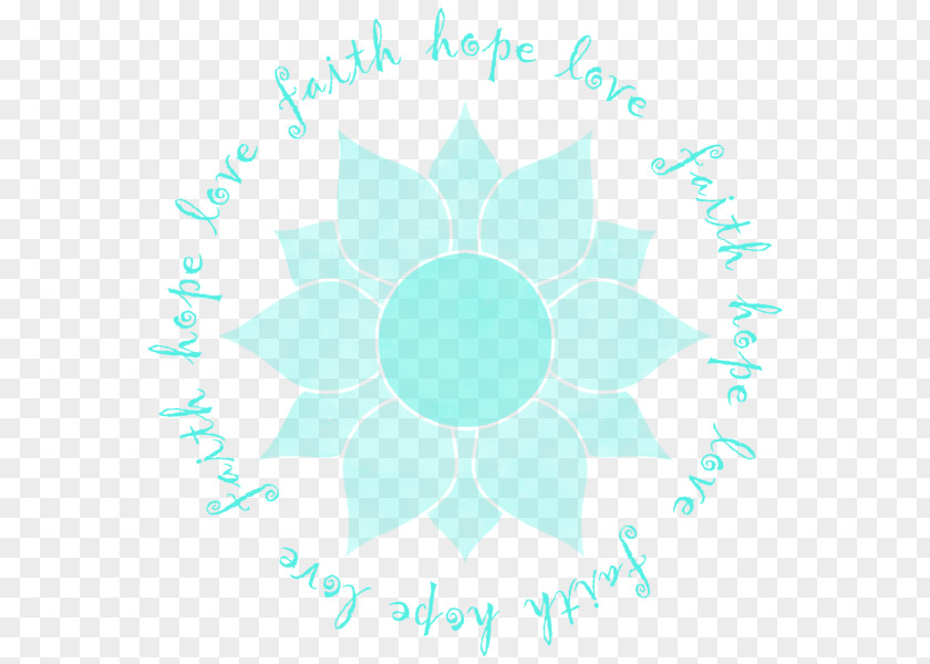 Anchor Faith Hope Love Logo Desktop Wallpaper Turquoise Pattern PNG