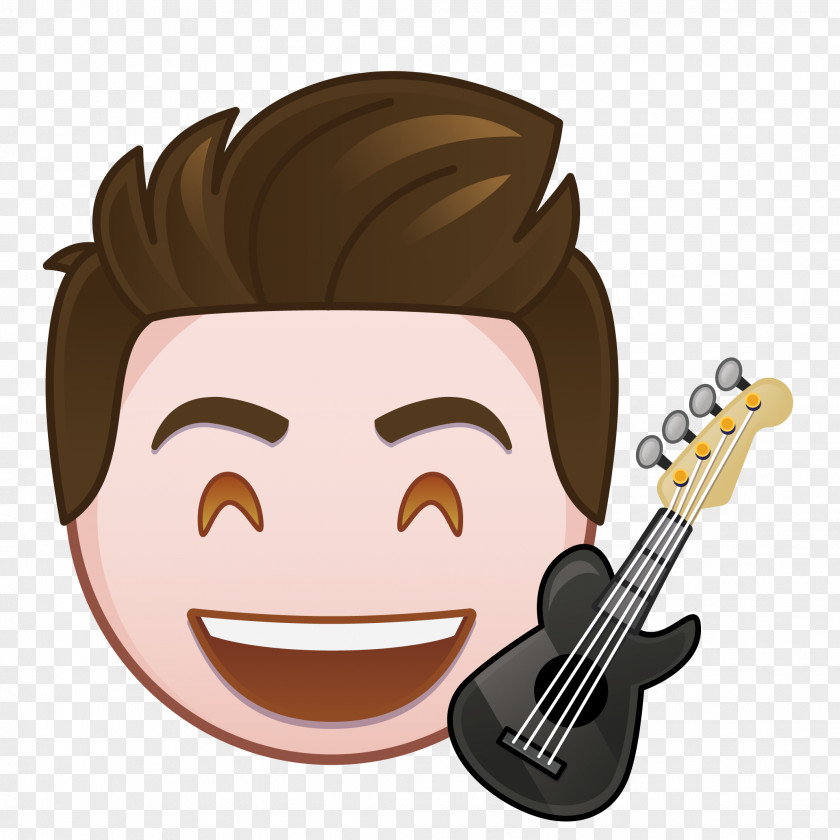 Emoji World Day Drawing Forever In Your Mind Guitarist PNG
