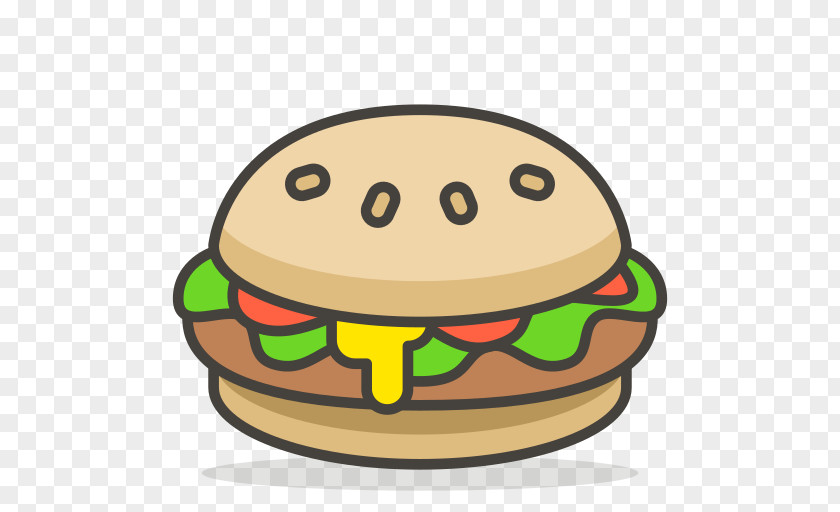 Junk Food Hamburger Cheeseburger BK XXL PNG