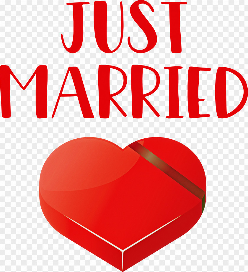 Just Married Wedding PNG