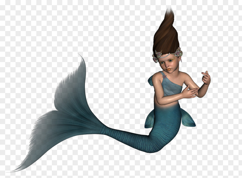 Sirenas Mermaid Figurine PNG