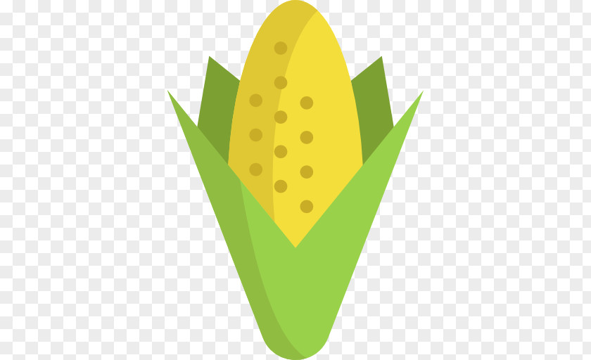 Vector Fruit Corn Organic Food Flakes Icon PNG