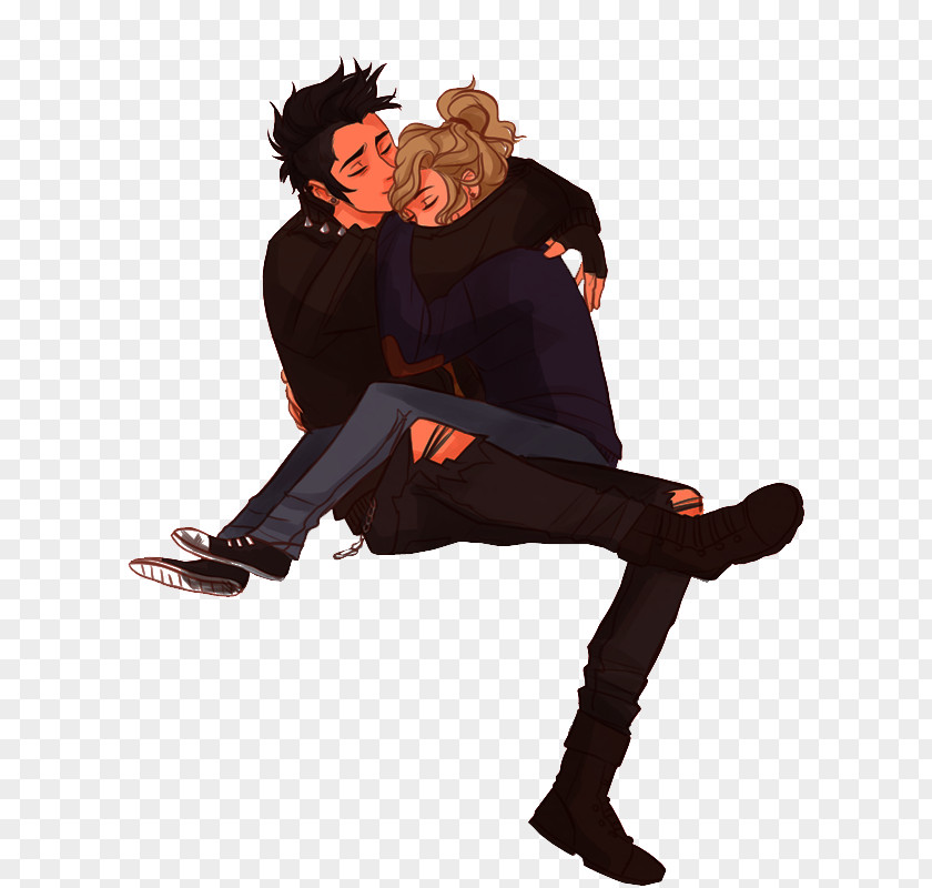 Abrazo Percy Jackson & The Olympians Annabeth Chase Heroes Of Olympus Fan Art PNG