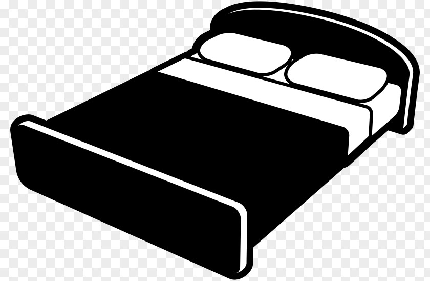 Black Bed Cliparts Free Content Clip Art PNG