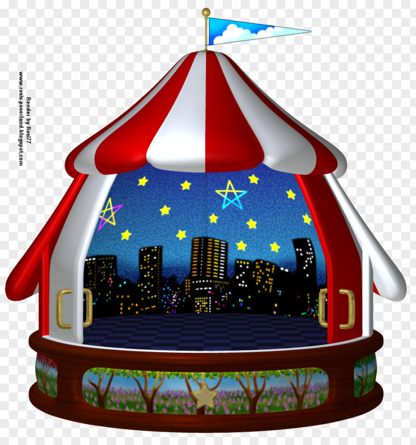 Christmas Ornament Amusement Ride Park PNG