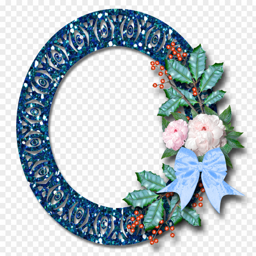 Christmas Wreath Picture Frames Photography Scrapbooking PNG