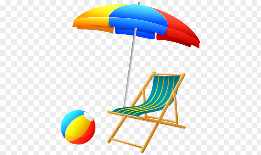 Free Summer Beach Chair Sun Umbrella Creative Pull PNG summer beach chair sun umbrella creative pull clipart PNG