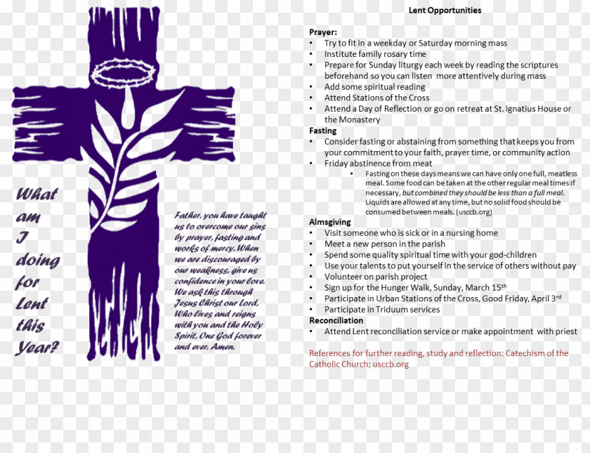 Lent Lenten Calendar Stations Of The Cross Clip Art PNG