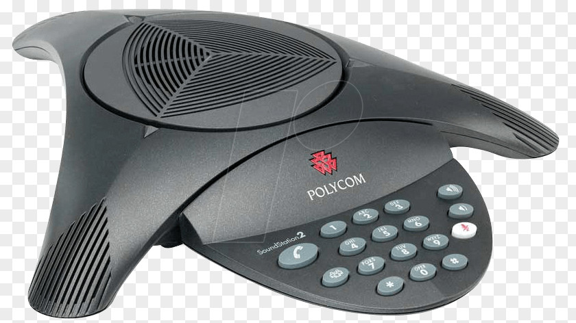 Polycom SoundStation 2 EX Conference Call Telephone PNG