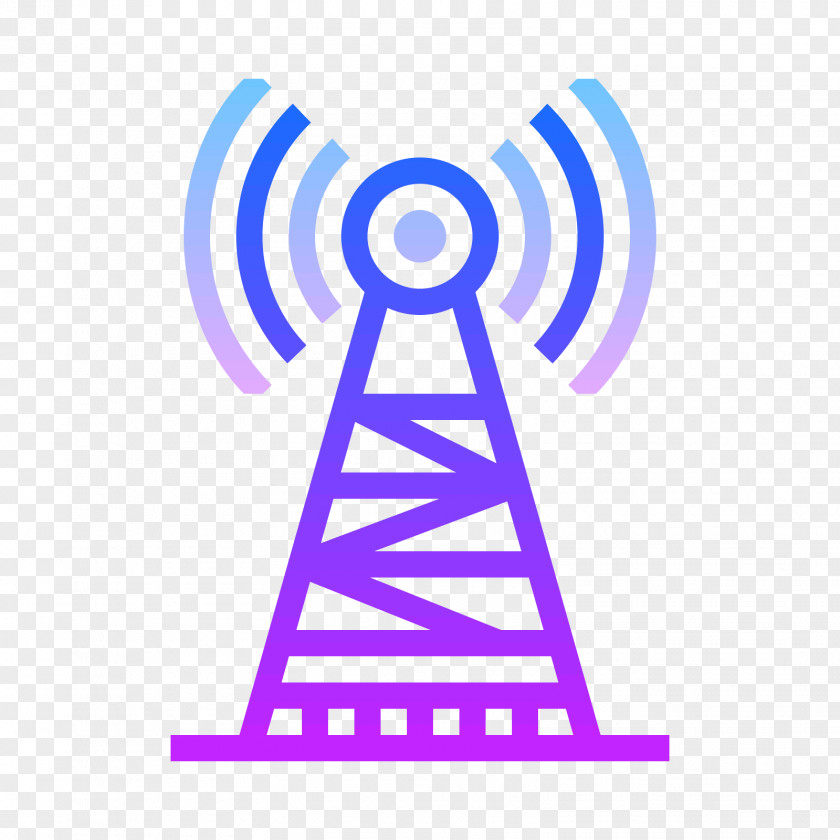Radio Telecommunications Tower Vector Graphics Antenna PNG