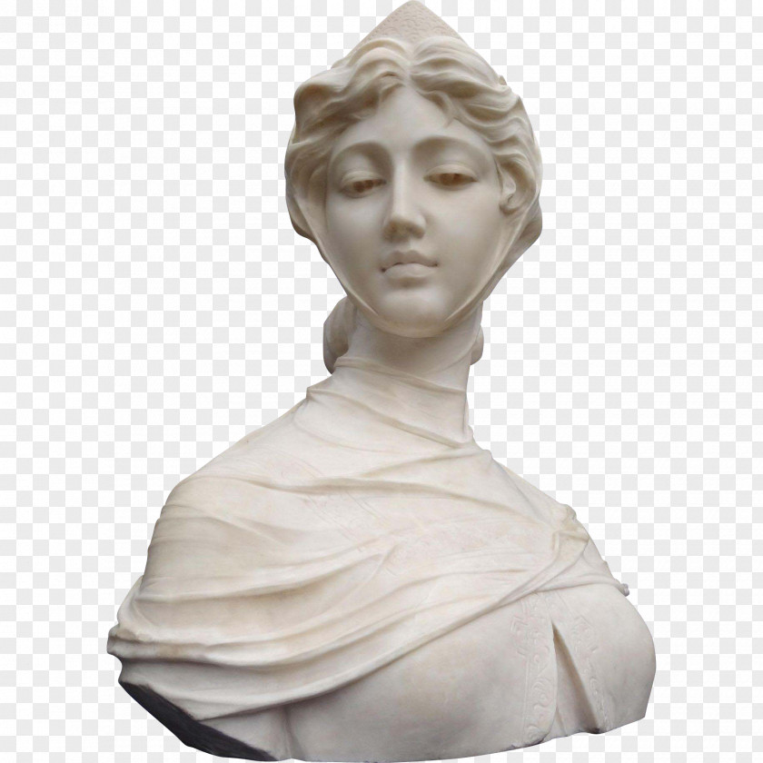 Stone-sculpture Marble Sculpture Bust Carrara Stone Carving PNG