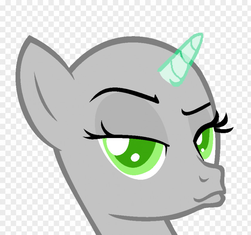 Unicorn Face Pony Horse Facial Expression PNG