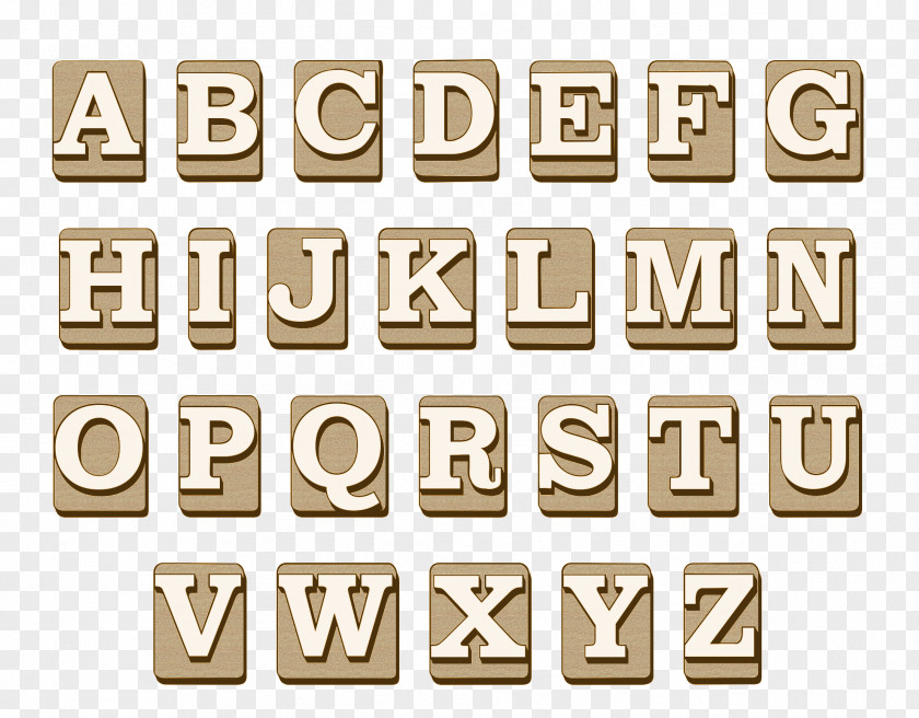 Alphabet Blocks English Letter Case Spelling PNG