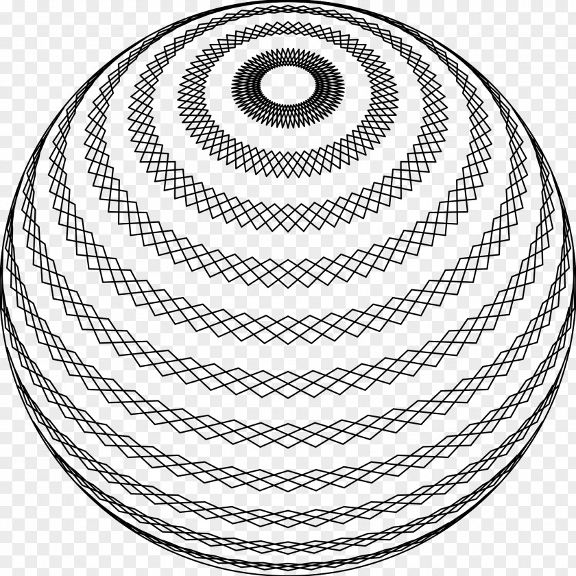Circle Spiral Drawing Line PNG