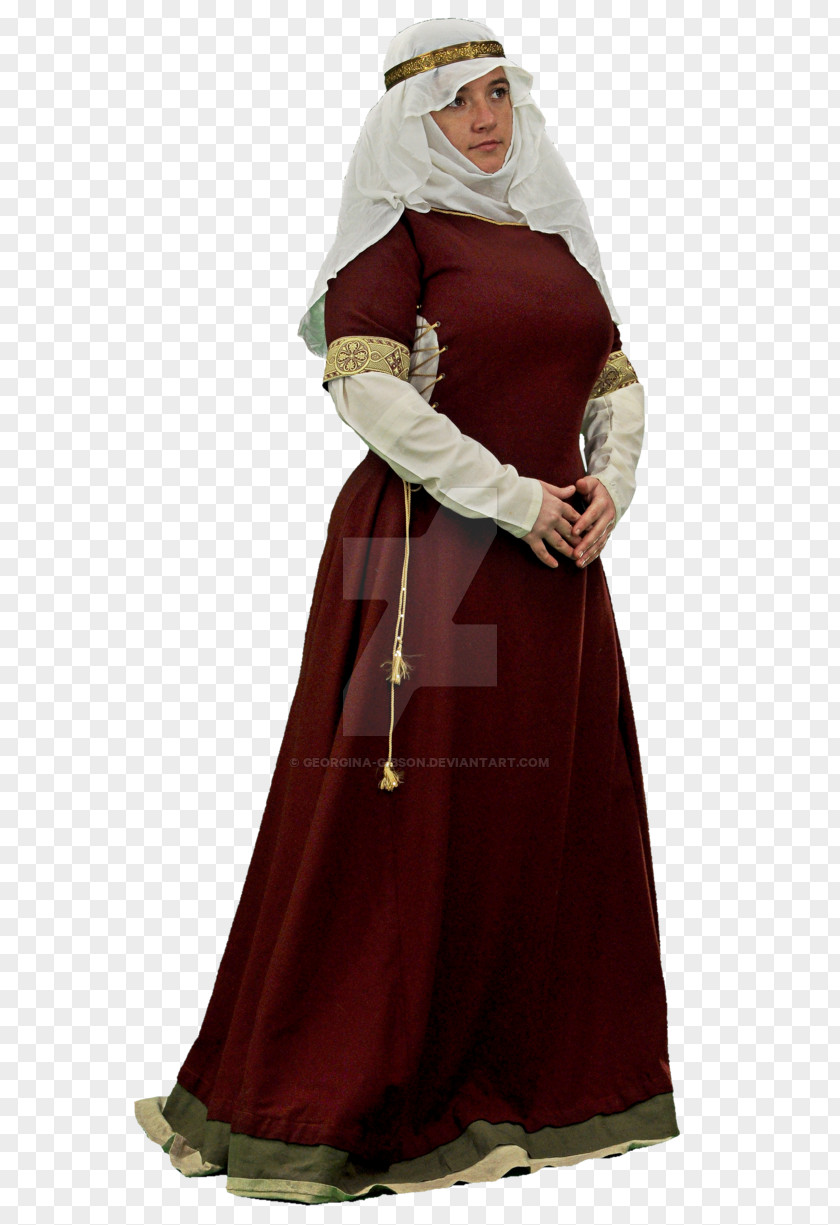 Medieval Middle Ages English Clothing Cotehardie DeviantArt PNG