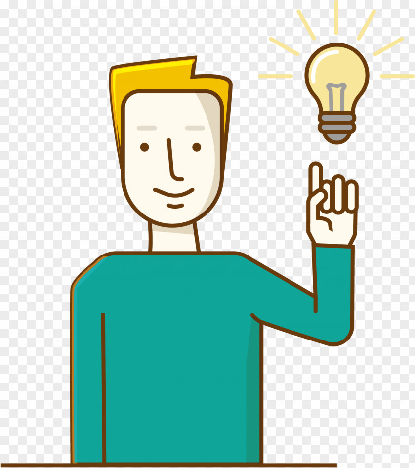 Vector Business Thinking Innovation Idea Clip Art PNG