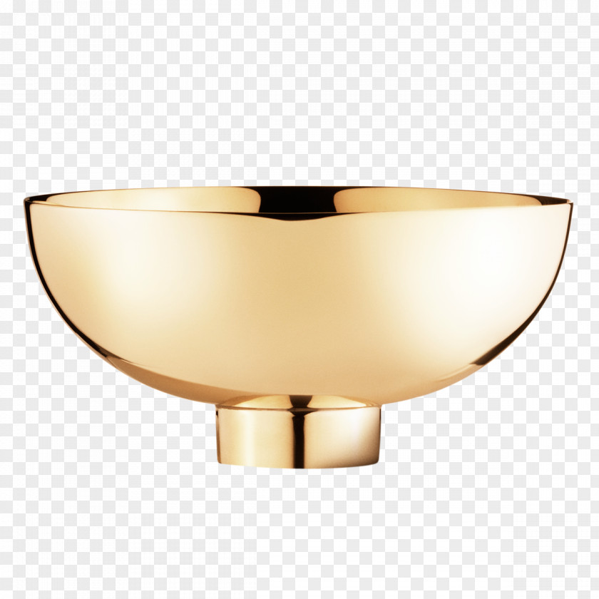 Brass Bowl Tableware Designer PNG