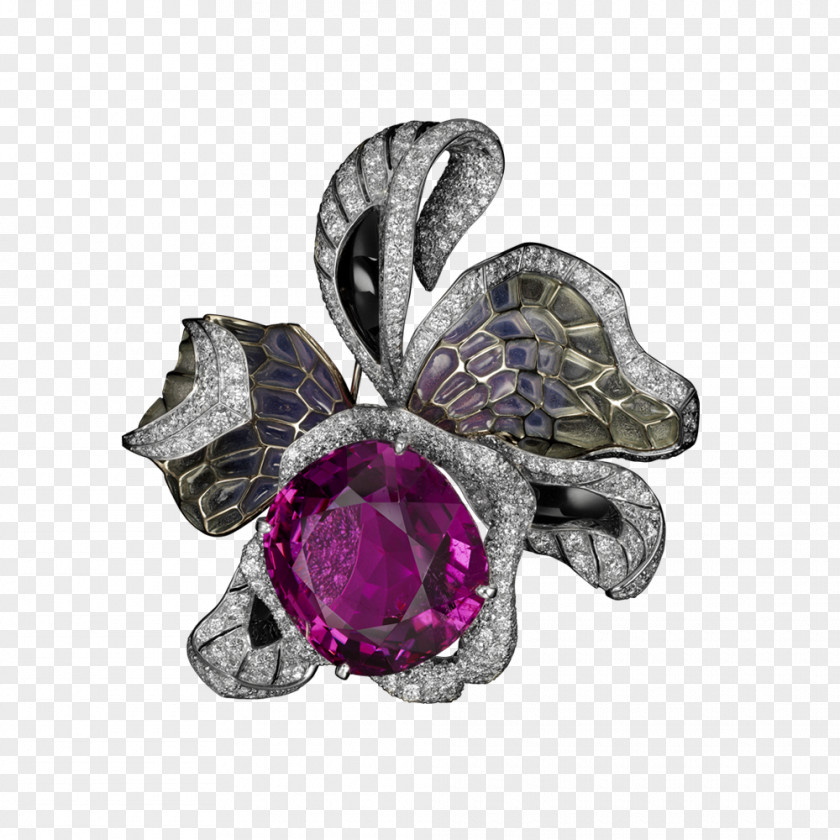 Art Deco Ruby Flower Ring Jewellery Cartier Emerald Gemstone Sapphire PNG