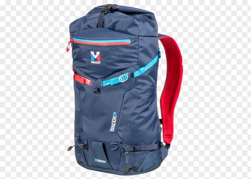 Backpack Bag Mountaineering Millet Blue PNG