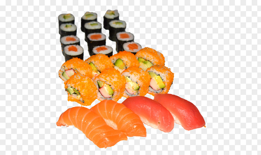 California Roll Smoked Salmon Sushi Sashimi PNG