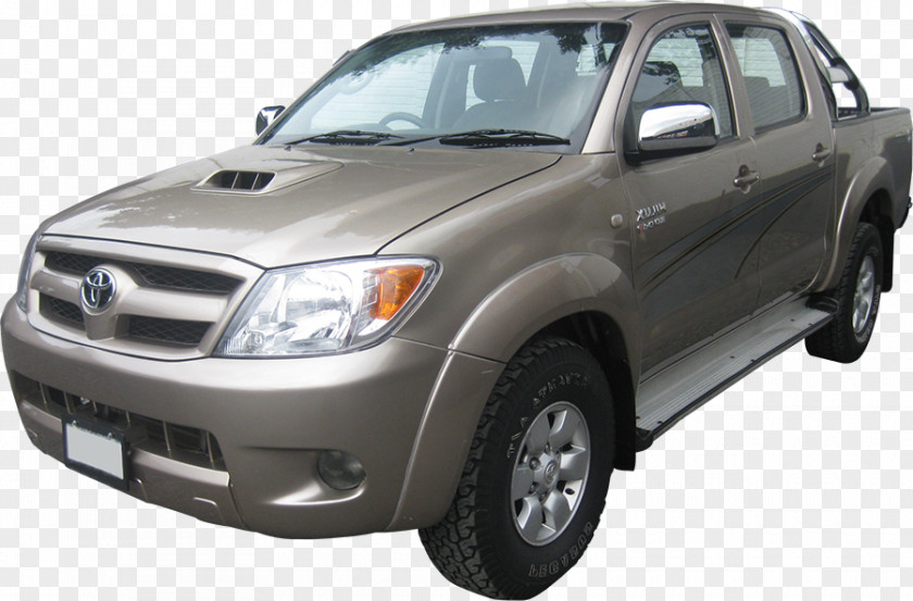 Car Toyota Hilux Pickup Truck Tire PNG