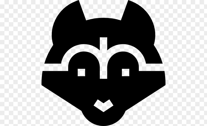 Husky Vector Monochrome Photography Logo Silhouette Symbol PNG