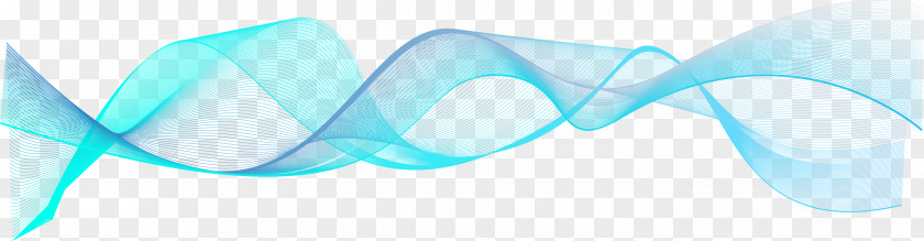 Rotating Blue Wave Line Design Logo Brand Font PNG
