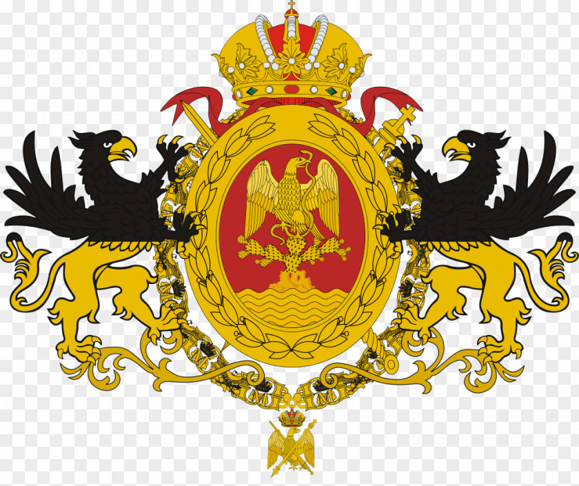 Second Mexican Empire First Coat Of Arms Mexico PNG