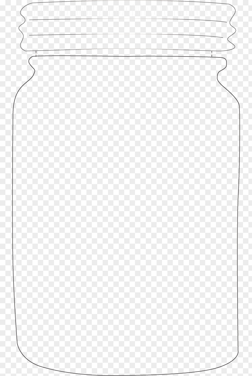 Vector Line Drawing Jar White Material Pattern PNG