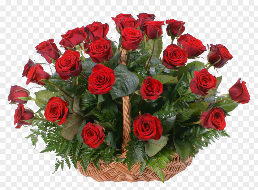 Flower Basket Bouquet Gift Delivery PNG
