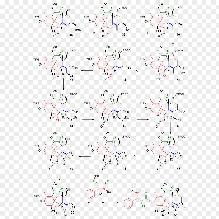 Formed Paclitaxel Total Synthesis Wender Taxol Chemical PNG