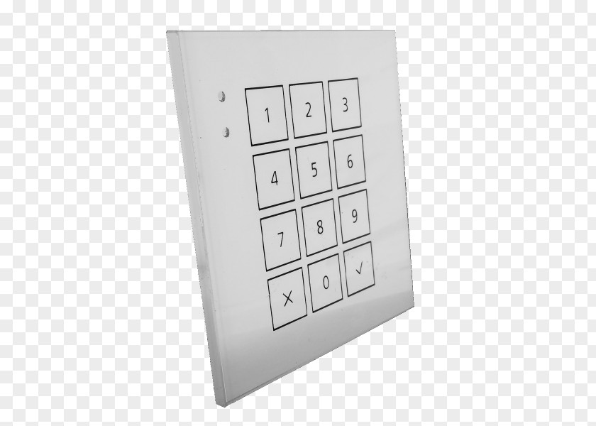 Gray Glass Numeric Keypads Product Design Font PNG