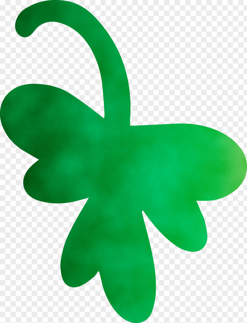 Green Leaf Symbol Plant Clover PNG