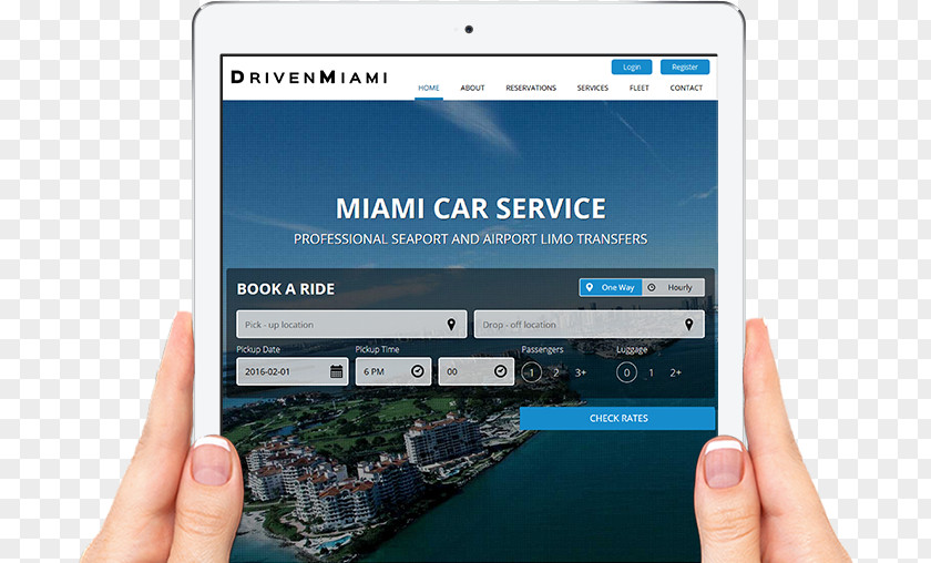 Private Car Service Miami Driven Limo / Black Smartphone Limousine Computer Software PNG
