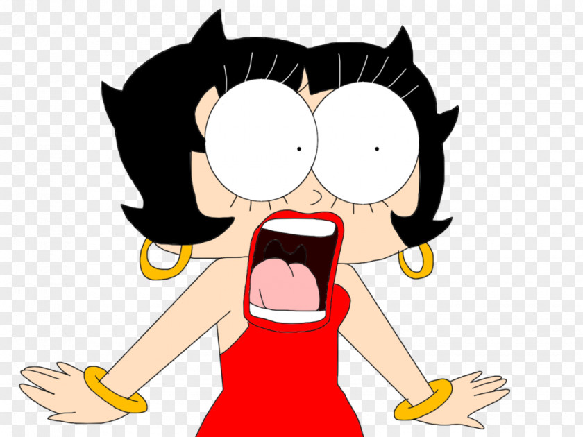 Scream Betty Boop Bimbo Cartoon Drawing PNG